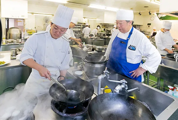 中国料理専攻 1年次