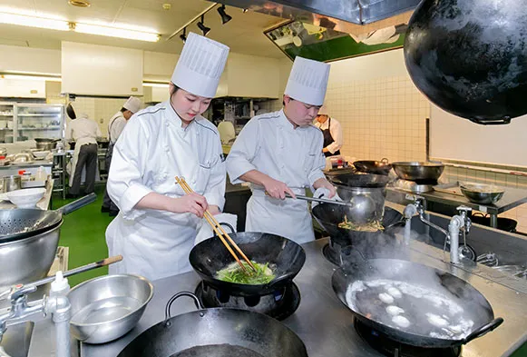 中国料理専攻 2年次