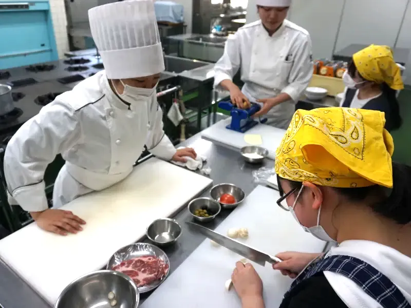 調理 写真