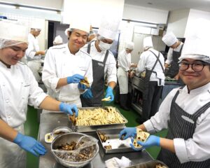 12月6日10:00～集団調理「どら焼き」