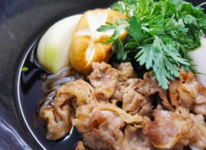 1月17日(土)10:00～日本料理「すき焼き」